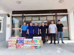 河南棠河酒業慰問西平縣一線消防官兵